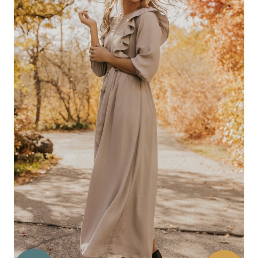 Roolee ruffle MOM dress